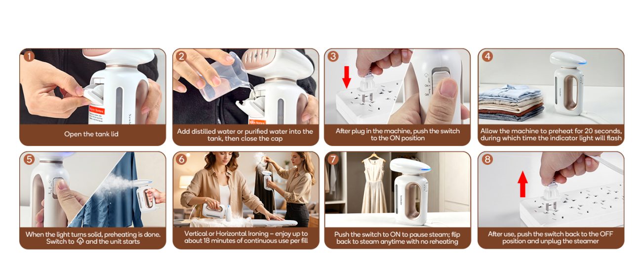 Portable steamer