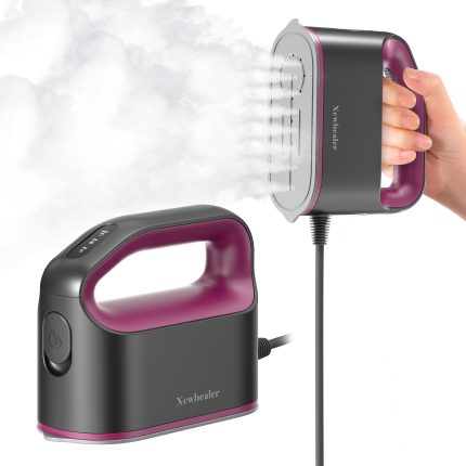 pink turbocharged steam for clothes