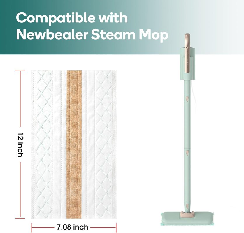 mop pad dimensions
